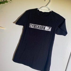 Gymshark Plain Black T-shirt